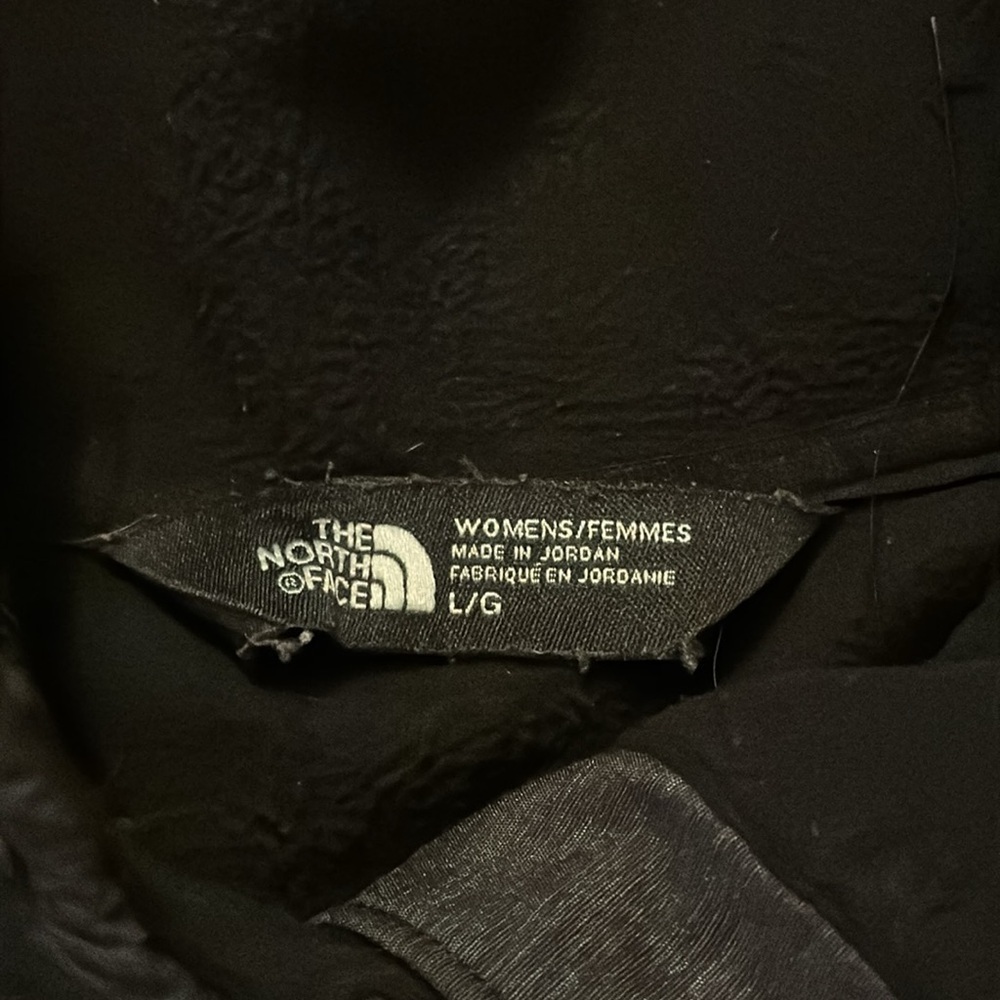 The North Face | Sweatshirt Pullover | Quarter Button | Black & Gray | size L - Picture 3 of 7